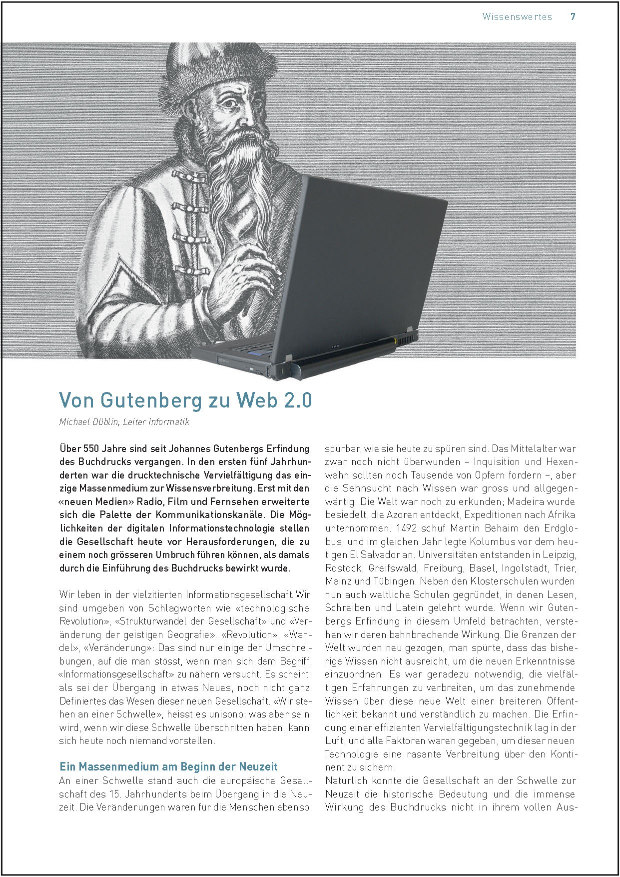 Von Gutenberg zu Web 2.0